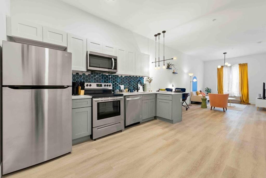 Contemporary Luxury Br, Ewr Airpt, Nyc, Free Pkng, Prudential Cntr, American Dream Mall إليزابيث المظهر الخارجي الصورة